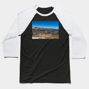 Beartooth Highway Wyoming and Montana Baseball T-Shirt